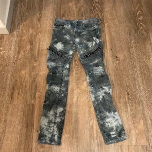 DOPE Blue Cloud Dye Jeans